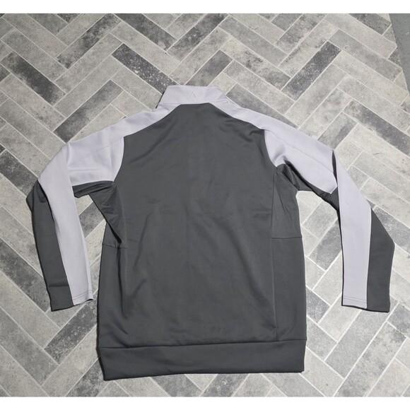 New Los Angeles Dodgers Antigua Collection 1/4 Zip Pullover GRAY /Carbon Large - Picture 2 of 6